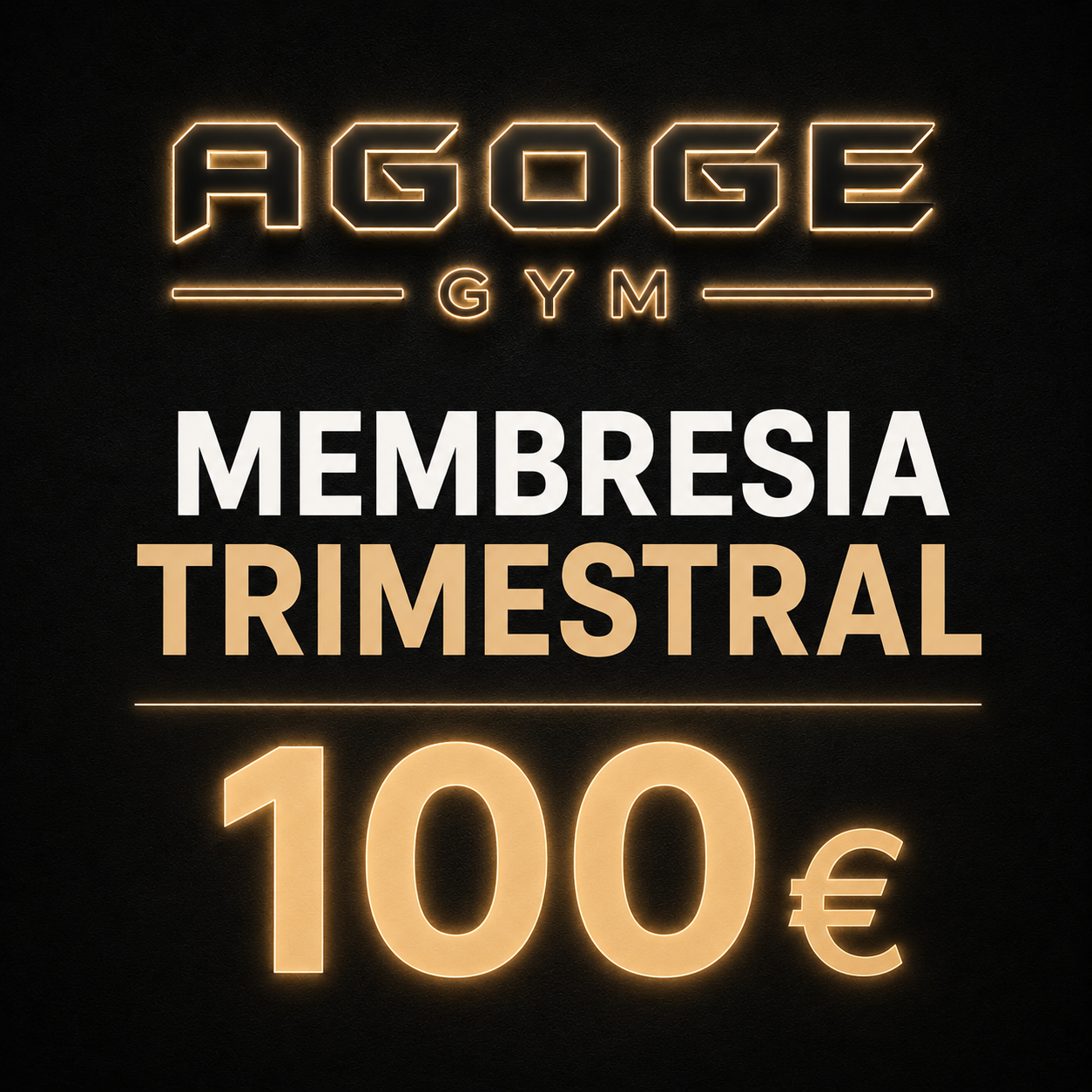 TRIMESTRE AGOGE GYM